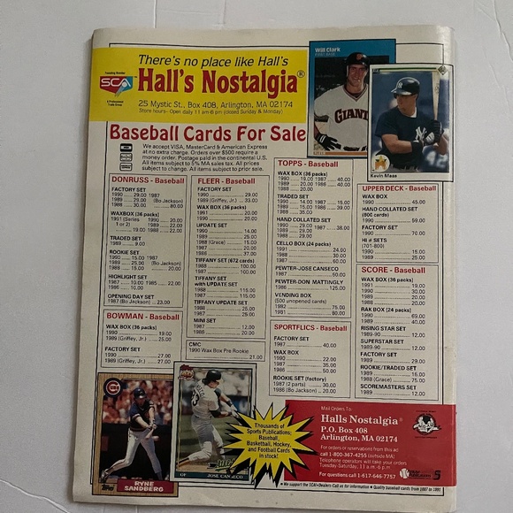 1991 Baseball Card News magazine - Nolan Ryan - Picture 2 of 4